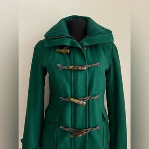 Delia’s Green Wool Pea Coat - XS